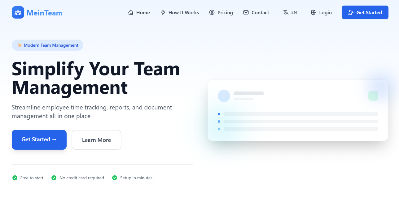 MeinTeam Platform